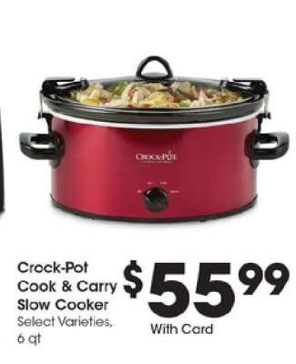 Crock-Pot Cook & Carry Slow Cooker