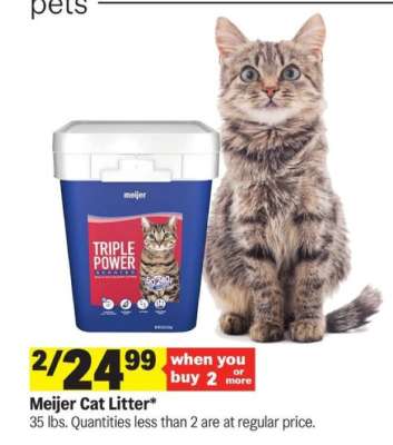 Meijer Cat Litter*