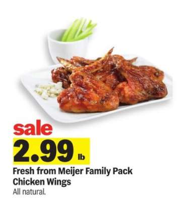 Meijer Family Pack Chicken Wings