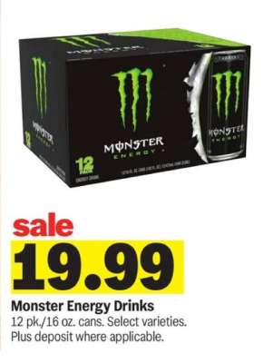 Monster Energy Drinks