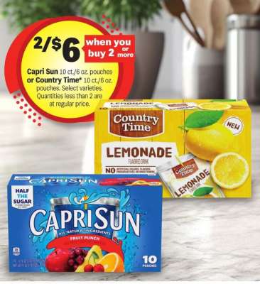Capri Sun or Country Time
