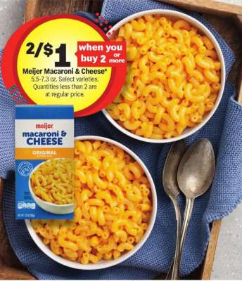Meijer Macaroni & Cheese