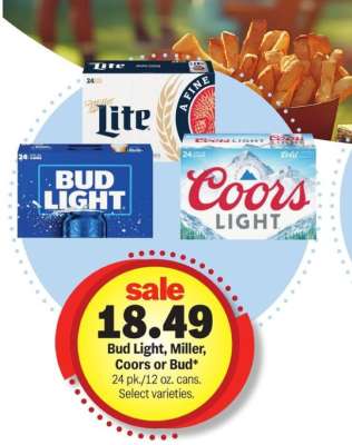 Bud Light, Miller, Coors or Bud