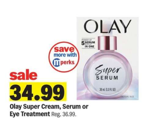 Olay Super Cream, Serum or Eye Treatment