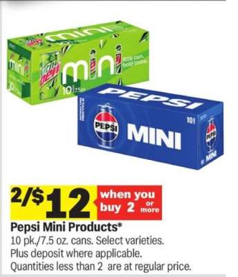 Pepsi Mini Products*
