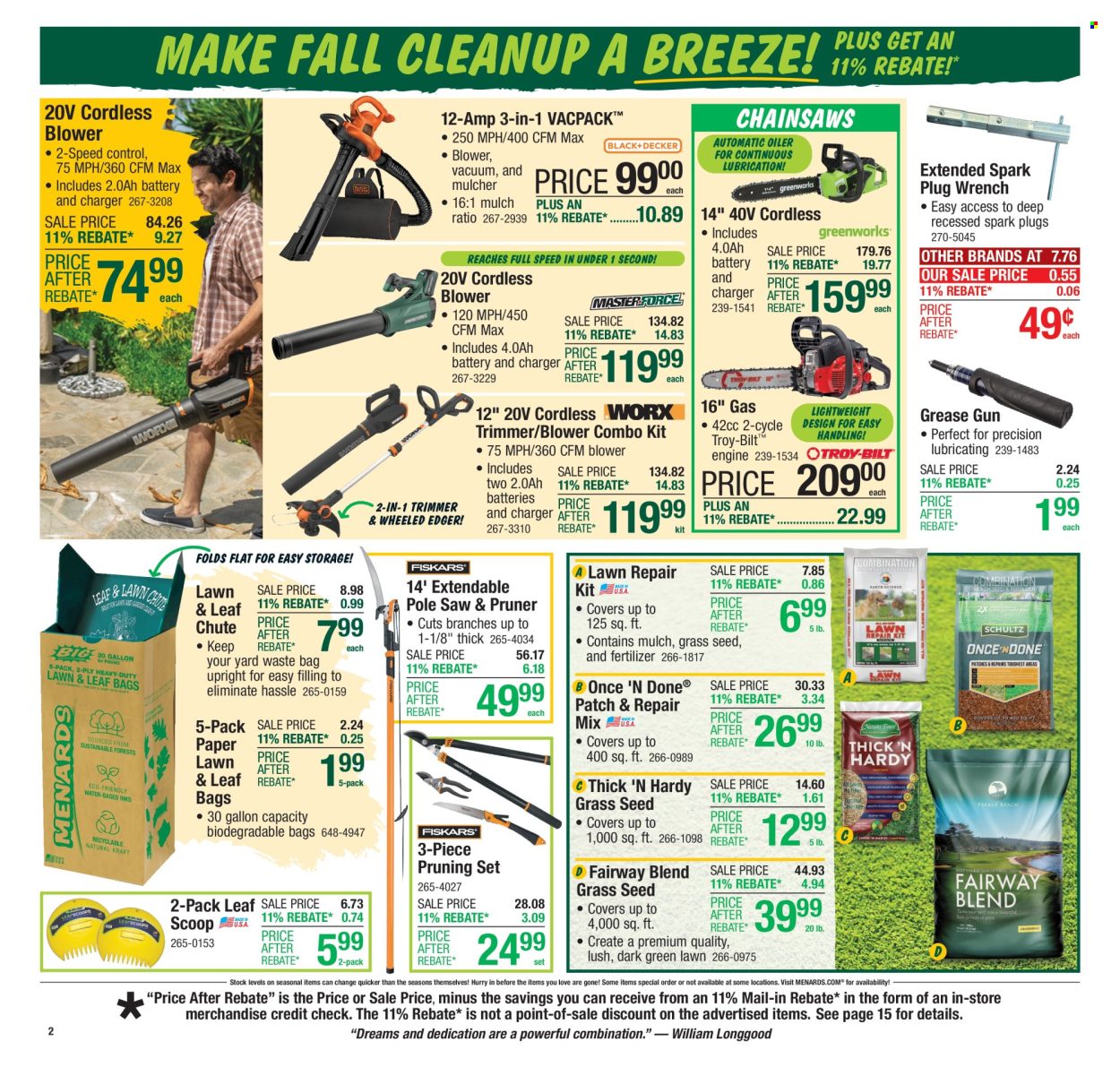 Menards ad - 09/11/2025 - 09/21/2025. Page 5