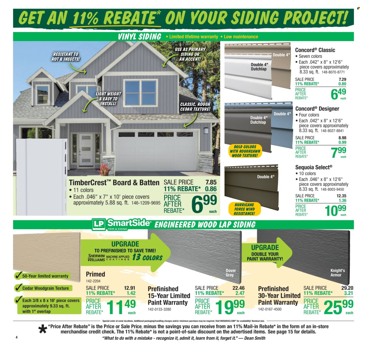 Menards ad - 09/11/2025 - 09/21/2025. Page 8