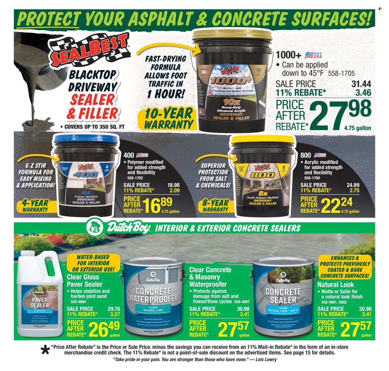 Menards ad - 09/11/2025 - 09/21/2025. Page 17