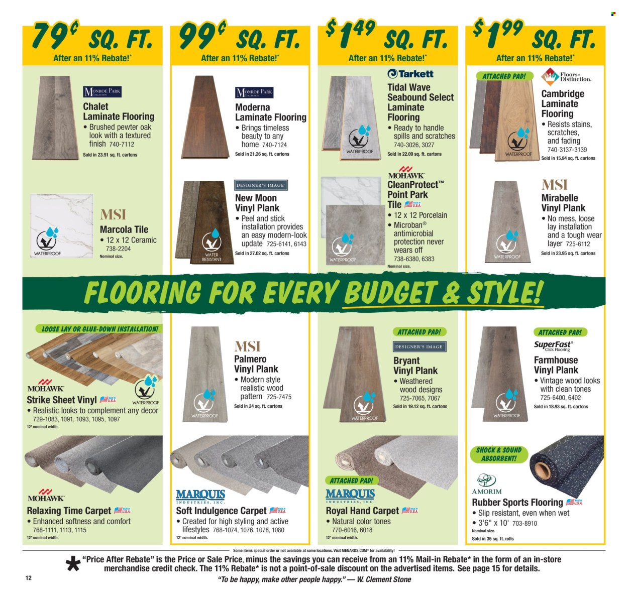 Menards ad - 09/11/2025 - 09/21/2025. Page 18
