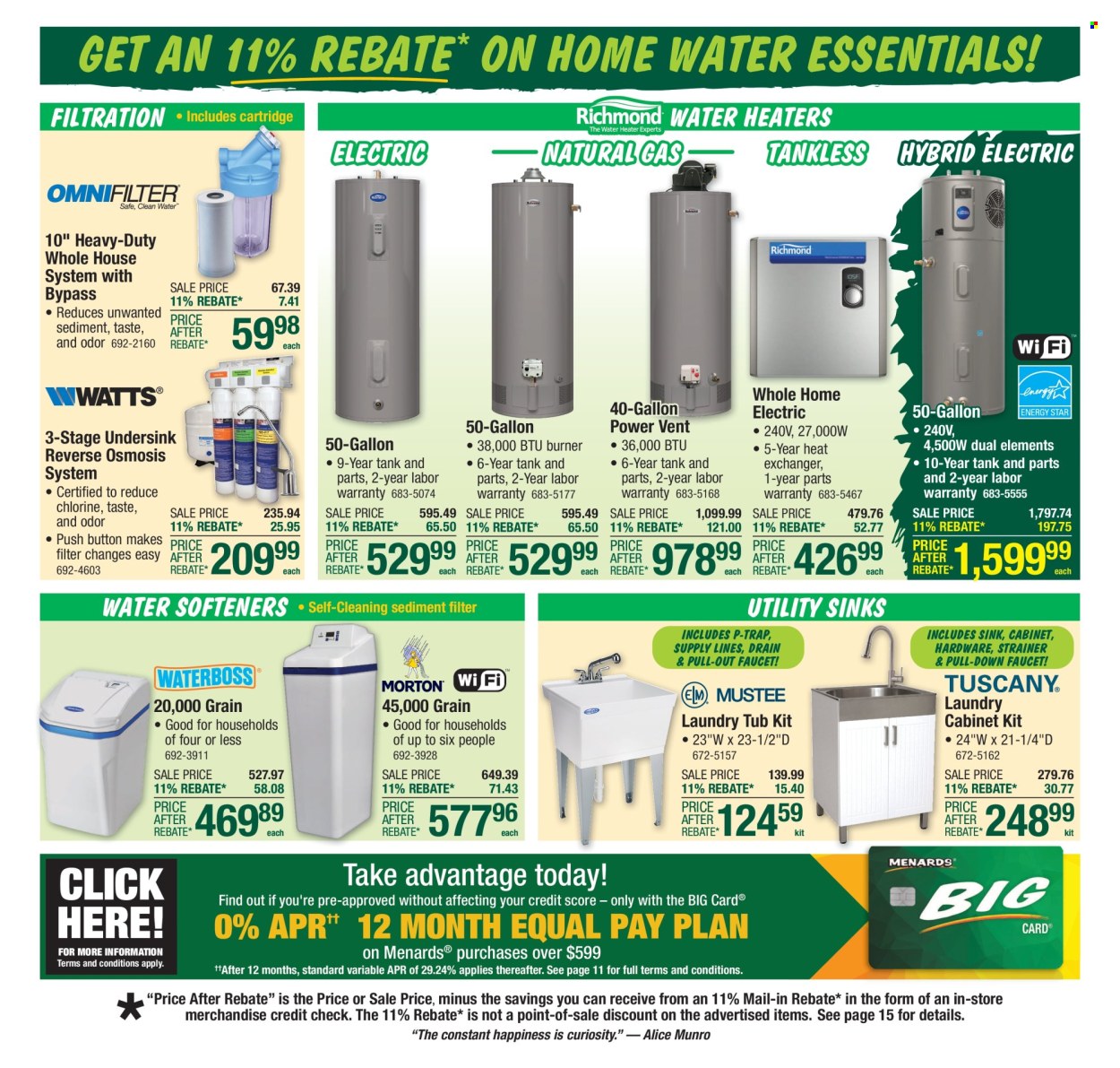 Menards ad - 09/11/2025 - 09/21/2025. Page 23