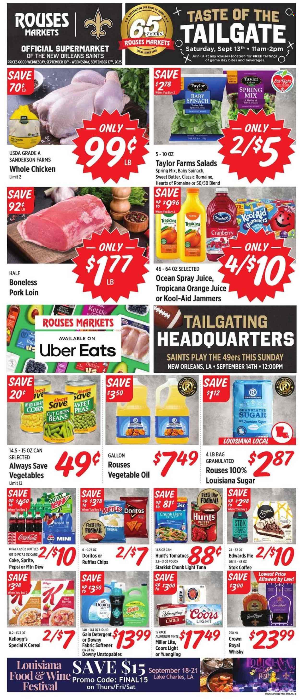 Rouses Markets ad - 09/10/2025 - 09/17/2025. Page 1