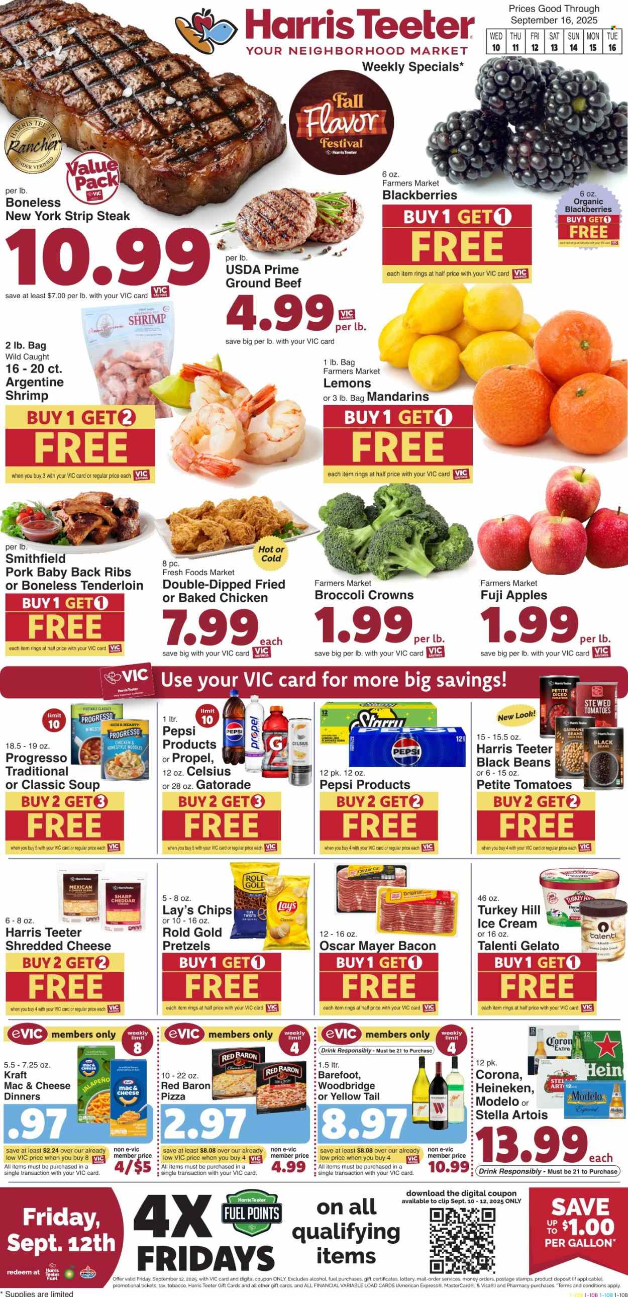 Harris Teeter ad - 09/10/2025 - 09/16/2025. Page 1