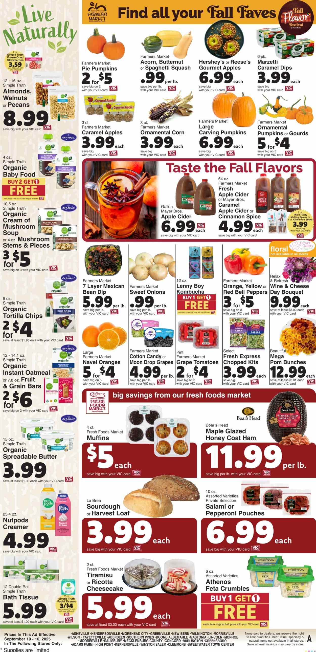 Harris Teeter ad - 09/10/2025 - 09/16/2025. Page 9