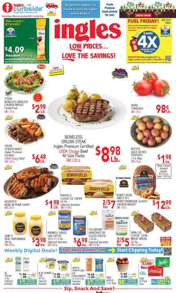 Ingles Flyer - 09/10/2025 - 09/16/2025.