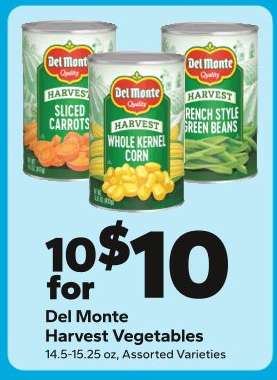Del Monte Harvest Vegetables