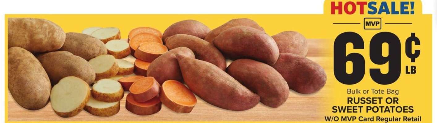 Russet or Sweet Potatoes