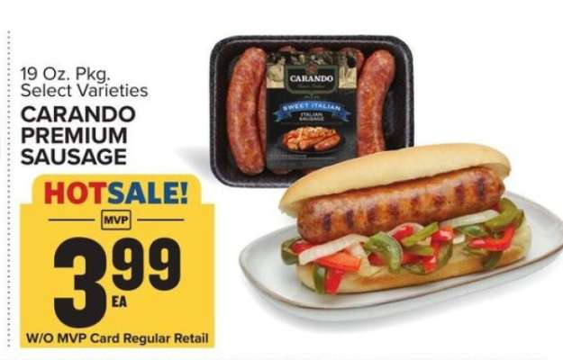 CARANDO PREMIUM SAUSAGE