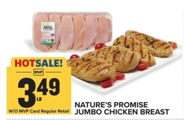 Nature's Promise Jumbo Chicken Breast