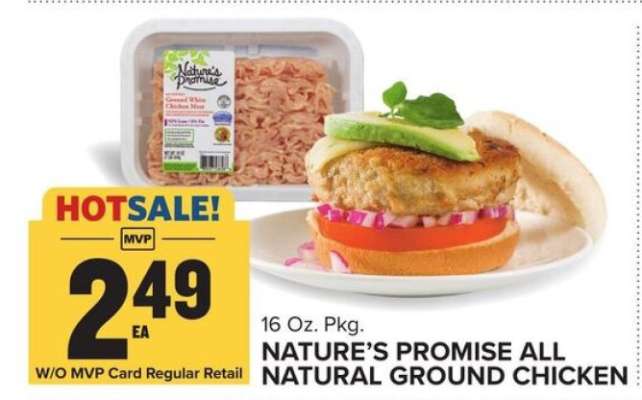 Nature's Promise All Natural Ground Chicken