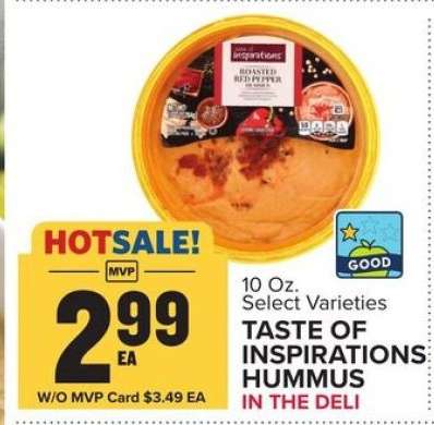 Taste of Inspirations Hummus