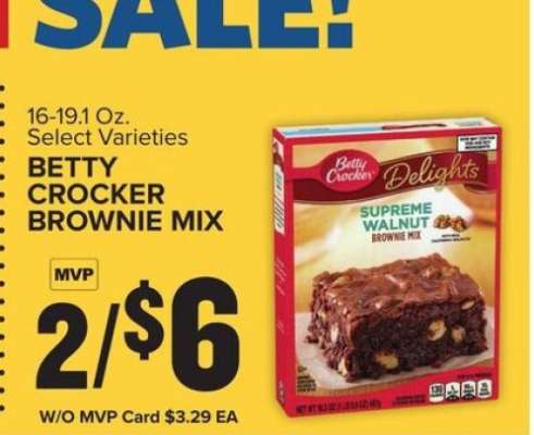 Betty Crocker Brownie Mix