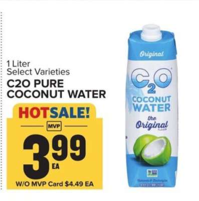 C2O Pure Coconut Water