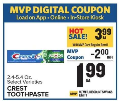 Crest Toothpaste