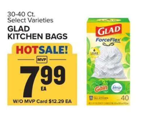Glad Kitchen Bags