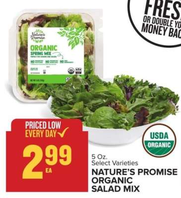 Nature's Promise Organic Salad Mix