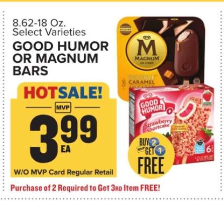 Good Humor or Magnum Bars