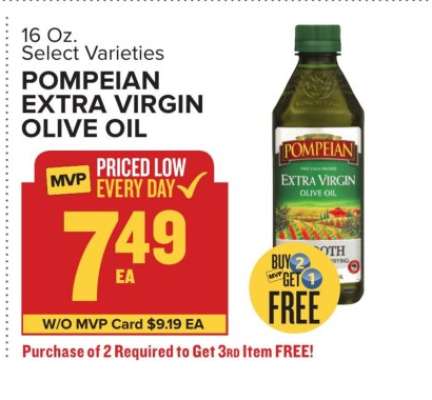 Pompeian Extra Virgin Olive Oil