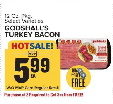Godshall's Turkey Bacon