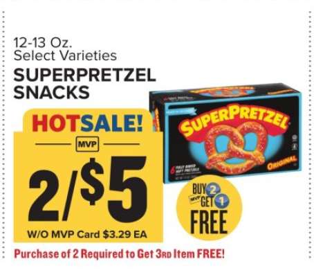 SUPERPRETZEL SNACKS