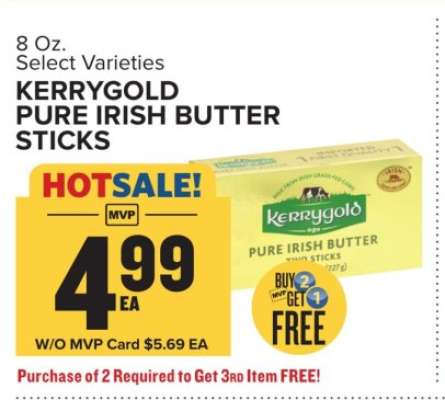 Kerrygold Pure Irish Butter Sticks