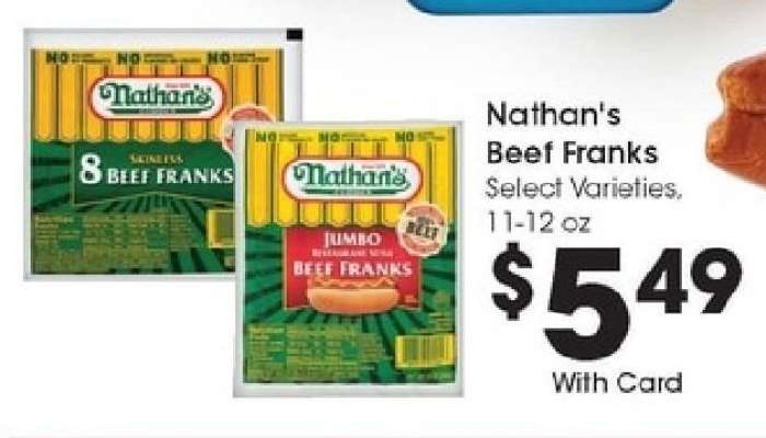 Nathan's Beef Franks