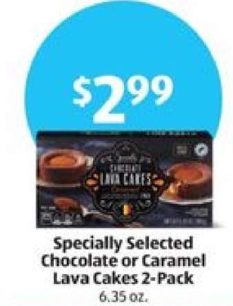 Specially Selected Chocolate or Caramel Lava Cakes 2-Pack
