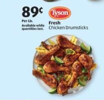 Tyson Fresh Chicken Drumsticks