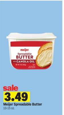 Meijer Spreadable Butter