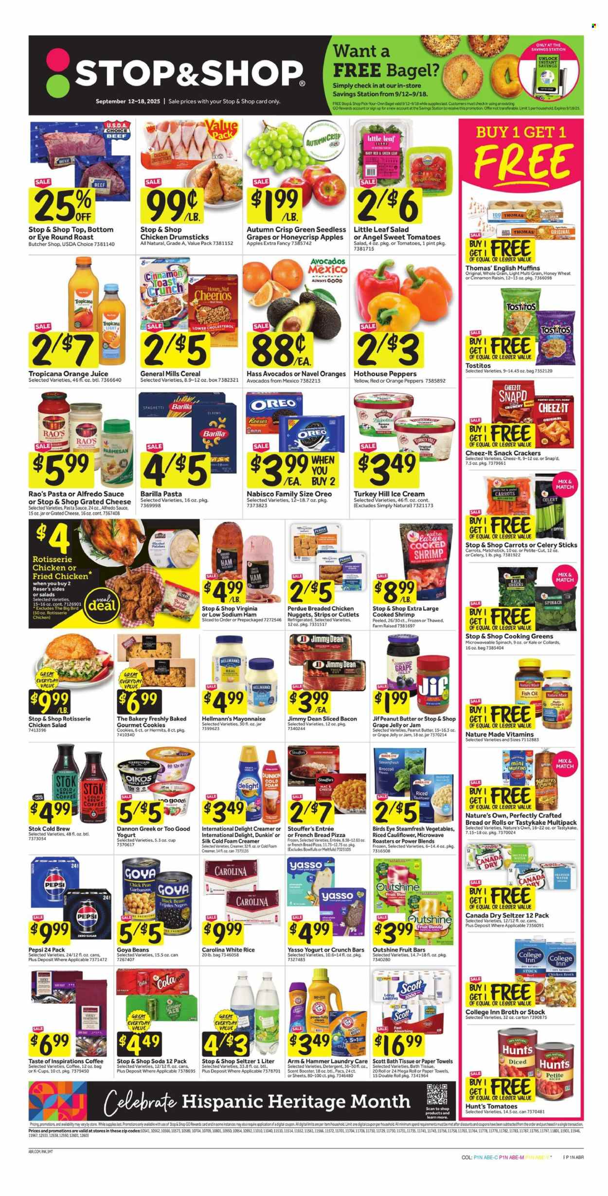 Stop & Shop ad - 09/12/2025 - 09/18/2025. Page 1