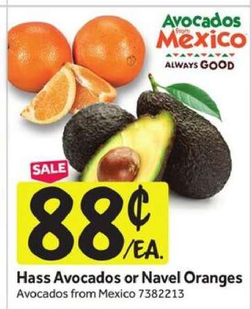 Hass Avocados or Navel Oranges