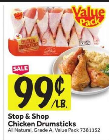 Stop & Shop Chicken Drumsticks
