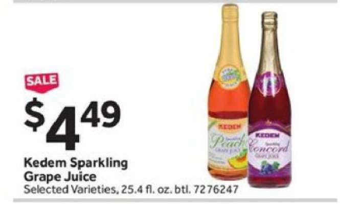 Kedem Sparkling Grape Juice