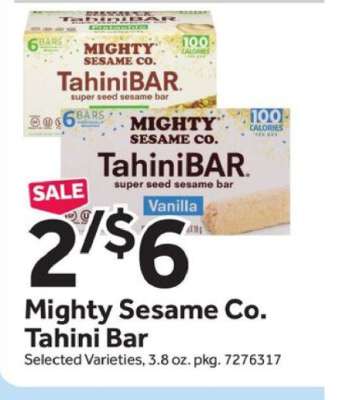 Mighty Sesame Co. Tahini Bar