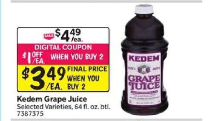 Kedem Grape Juice
