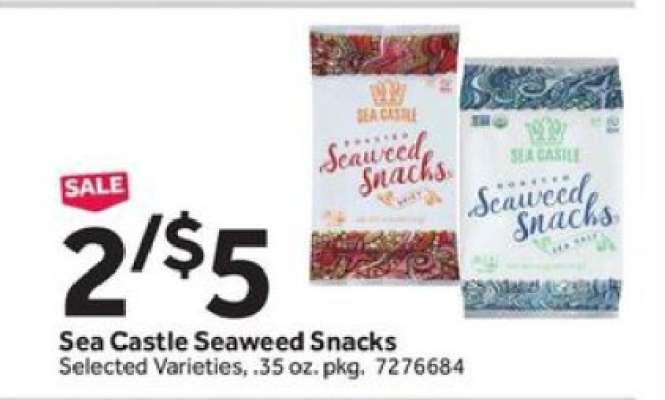 Sea Castle Seaweed Snacks