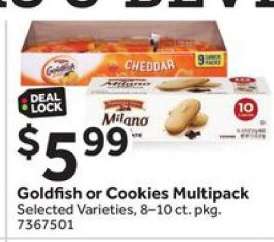Goldfish or Cookies Multipack