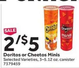 Doritos or Cheetos Minis