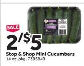 Stop & Shop Mini Cucumbers