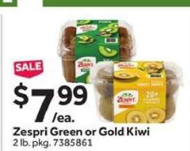 Zespri Green or Gold Kiwi
