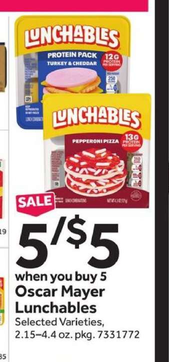 Oscar Mayer Lunchables